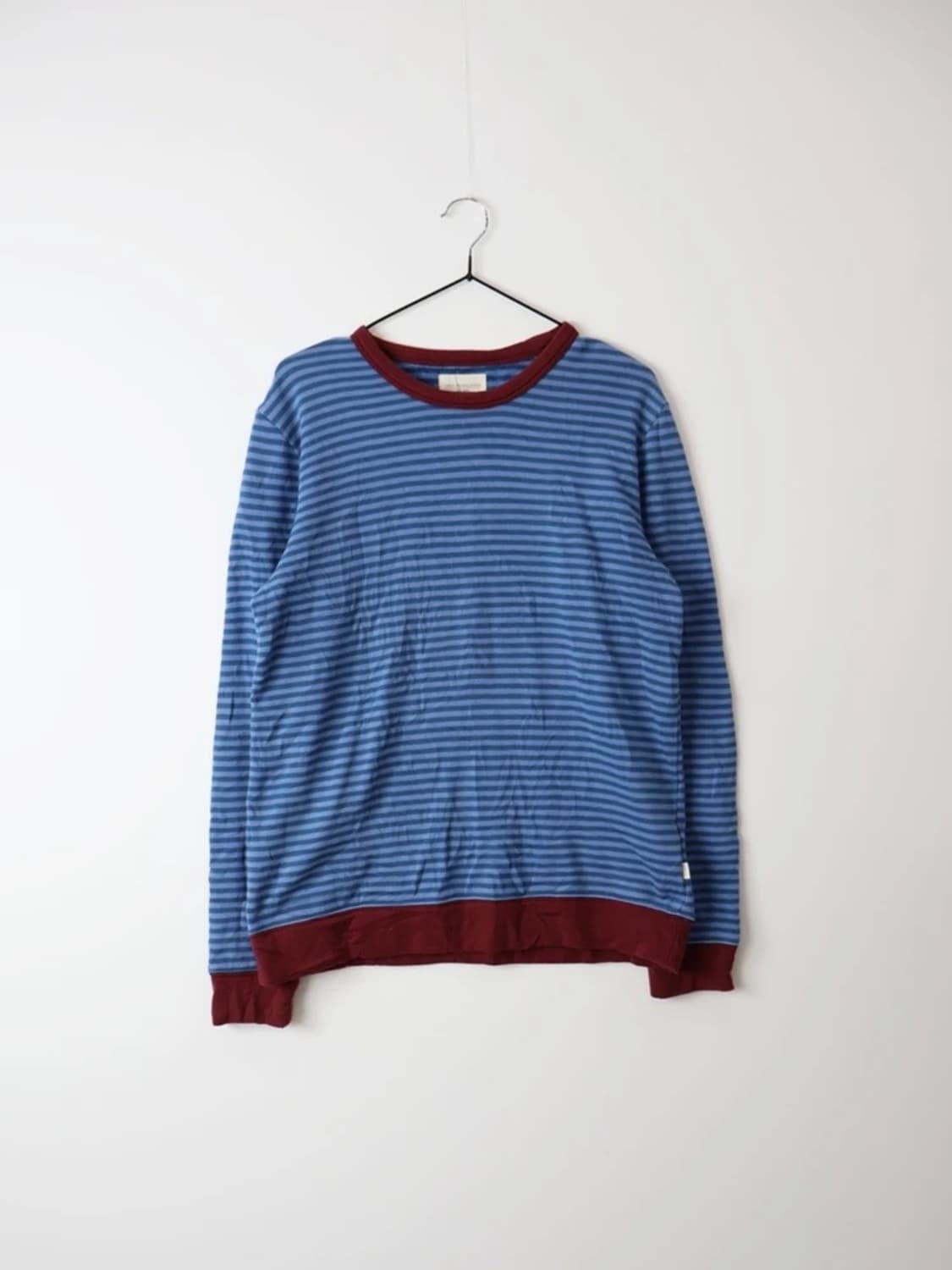 Obey Striped Crewneck Sweatshirt 상품이미지3