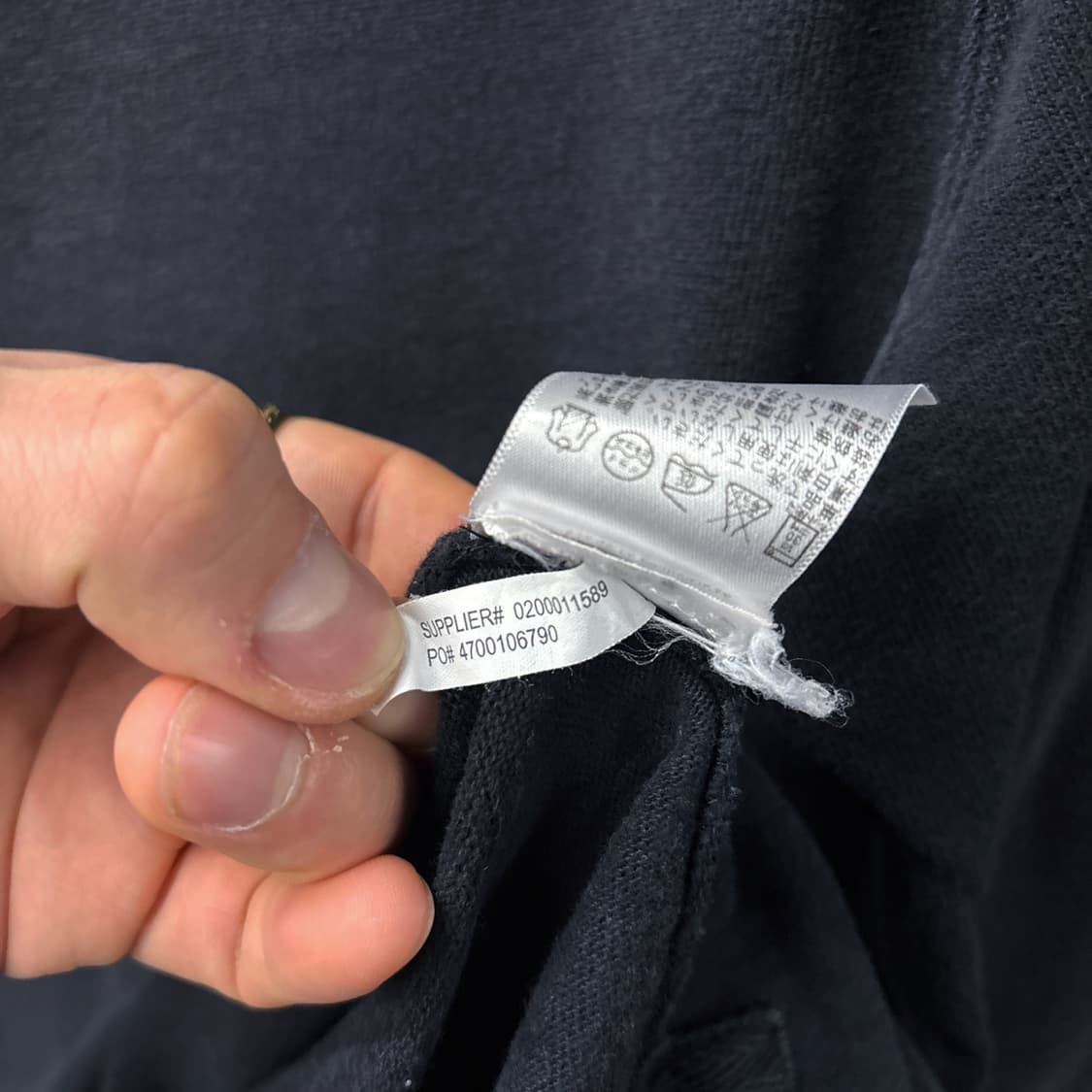 신형라벨 폴로 랄프로렌 퀼팅 숄더패치 럭비셔츠 쉴드와펜 N1005  상품이미지8