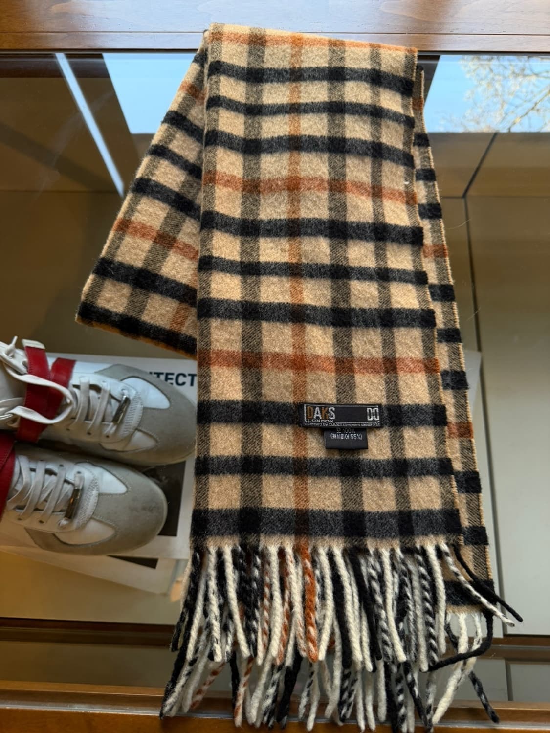 닥스 캐시미어 머플러 상품이미지1