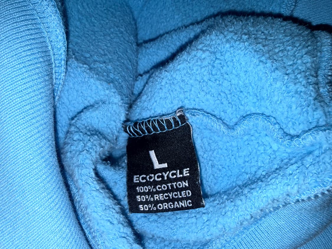 스투시 x CPFM 8볼 피그먼트 다이드 후드 블루 상품이미지3