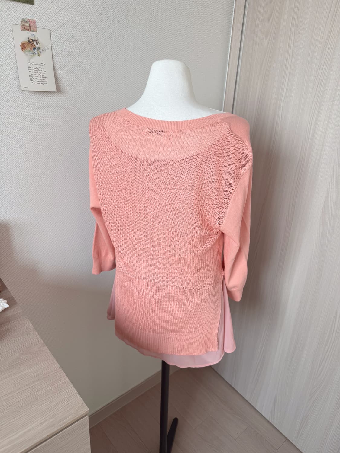 코랄 유리알단추 모리걸 가디건 상품이미지3