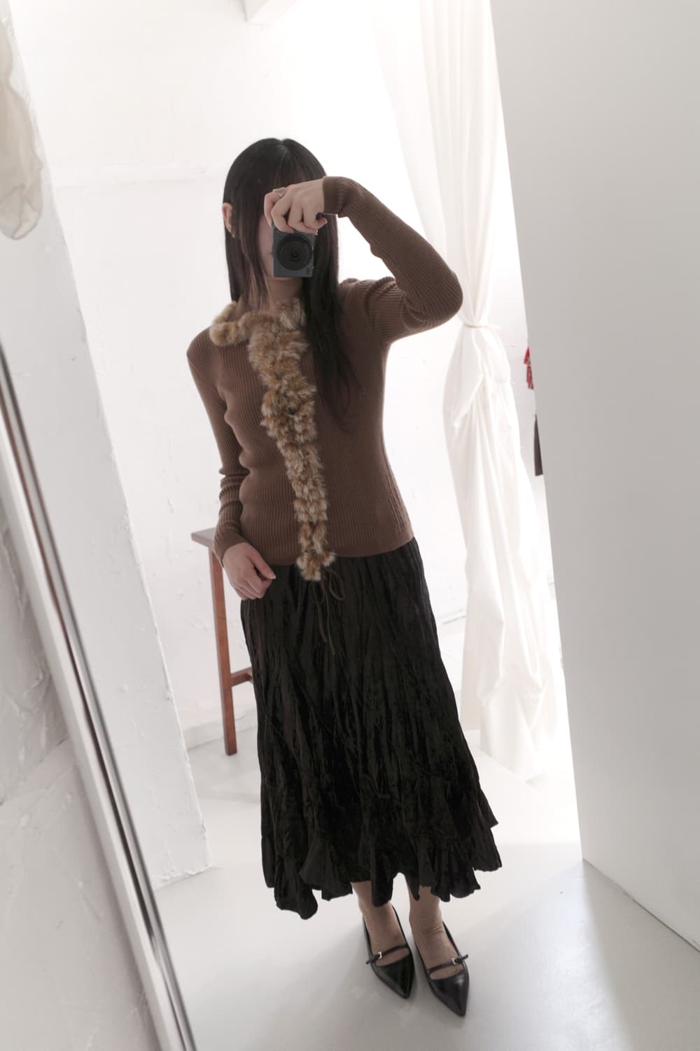 keith) fur knit cardigun 상품이미지5