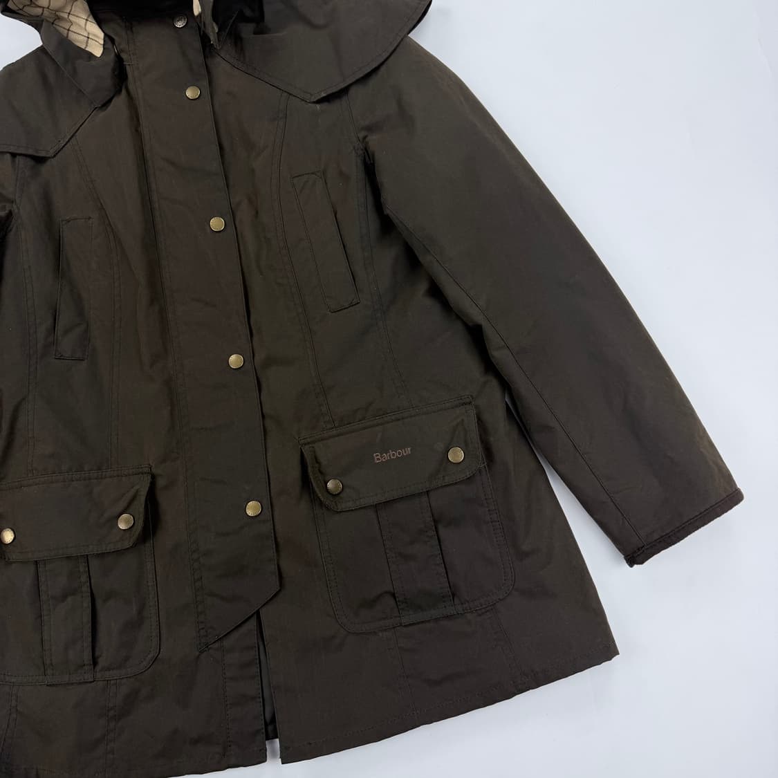 바버 왁스 후드자켓 상품이미지4