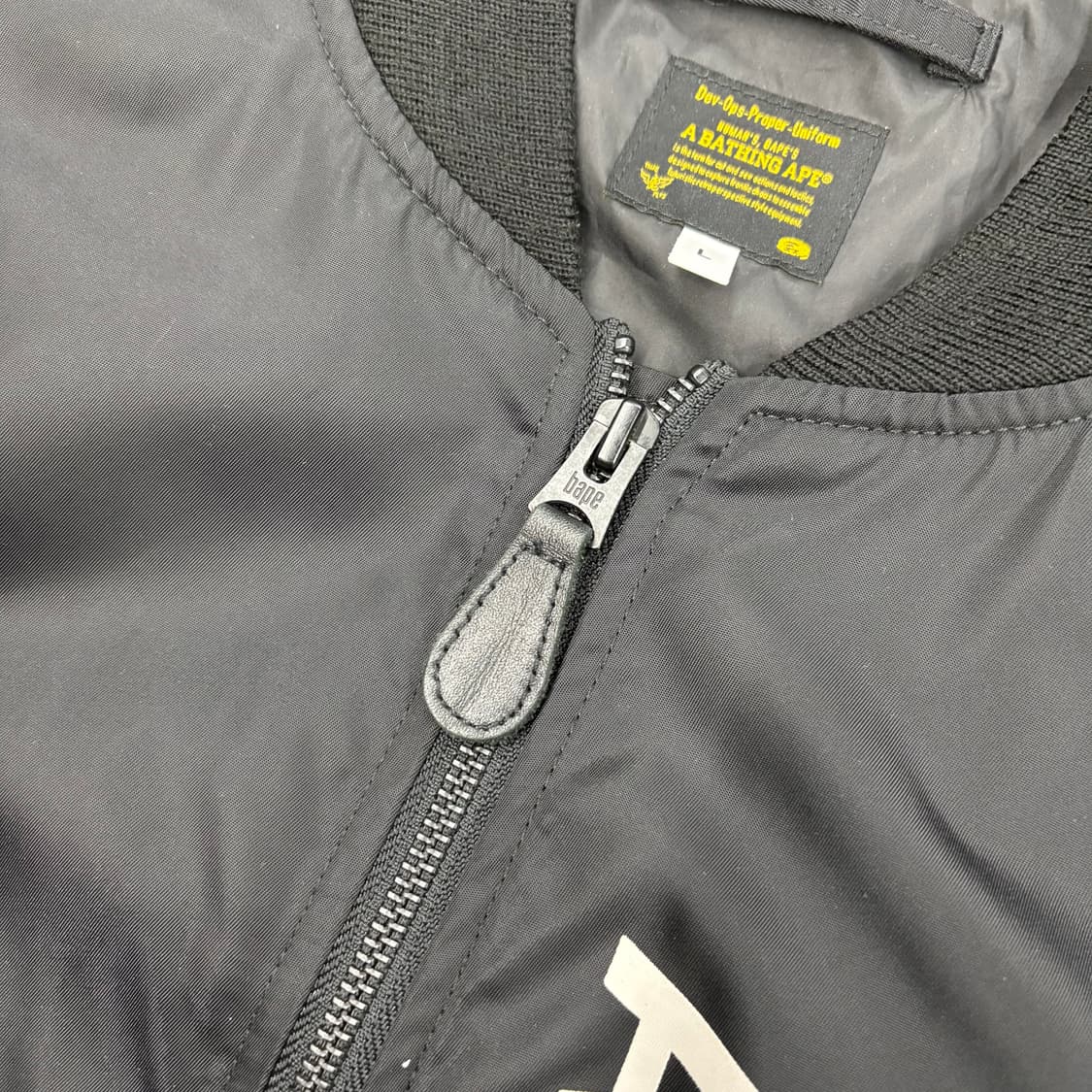 (L) 베이프 MA-1 나일론 봄버 자켓 상품이미지7