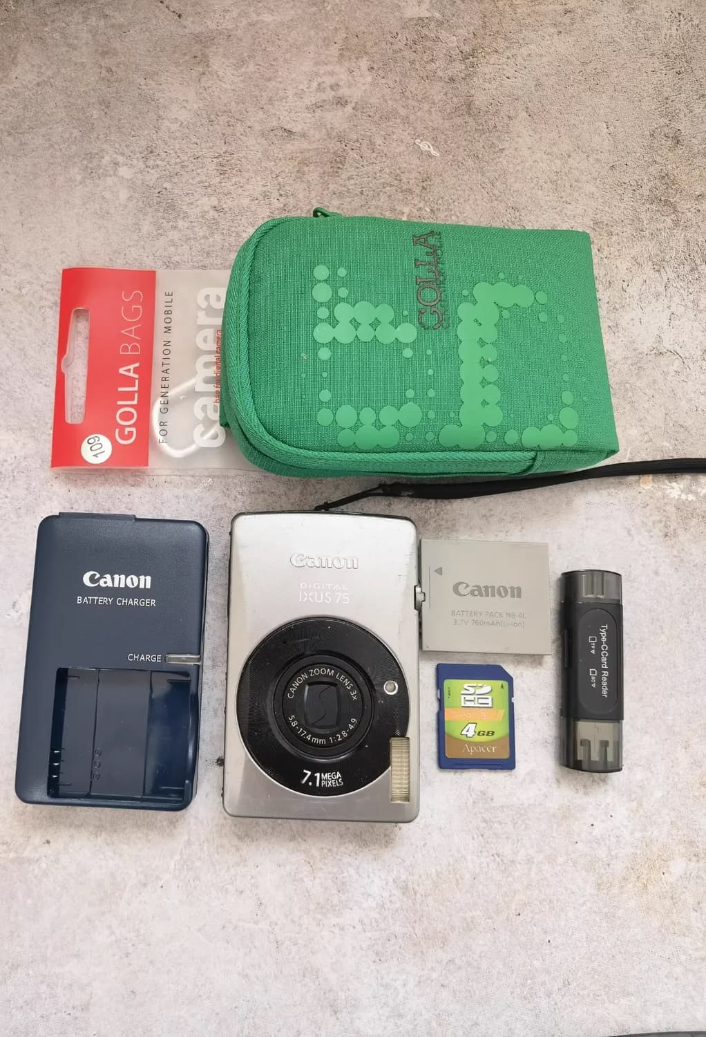 캐논 익서스 75 CANON IXUS 75 빈티지 디지털카메라 디카 상품이미지6