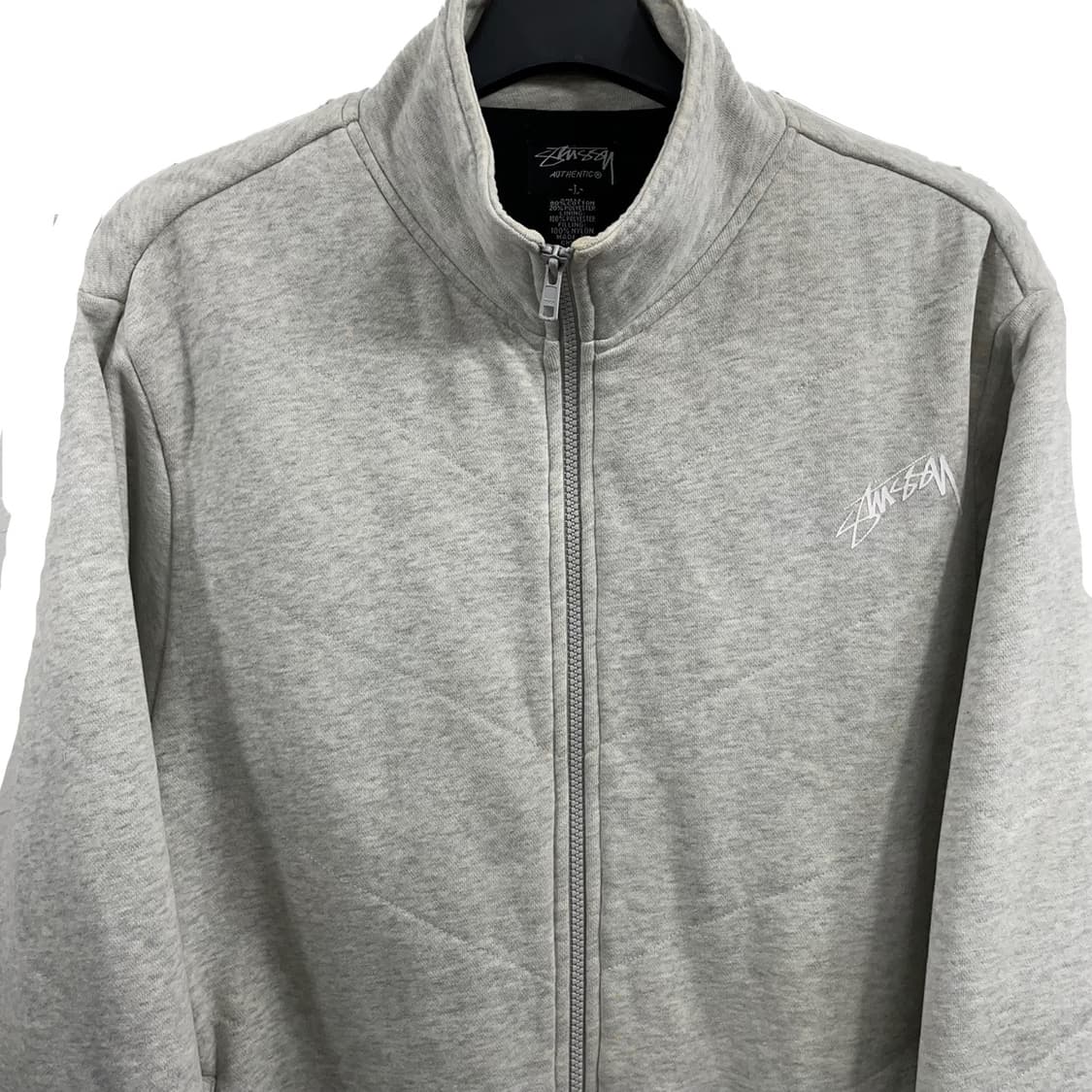 L 스투시 어쎈틱 기모 집업 상품이미지3