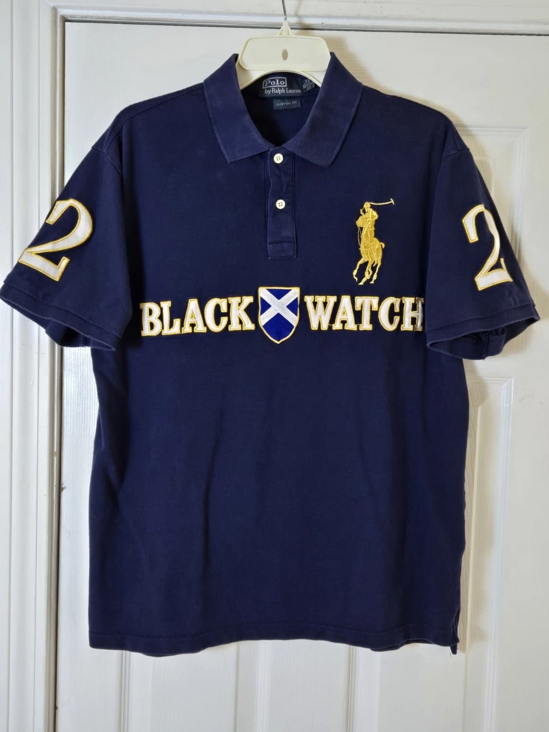 폴로 랄프로렌 블랙워치 빅포니 반팔 카라티 상품이미지1