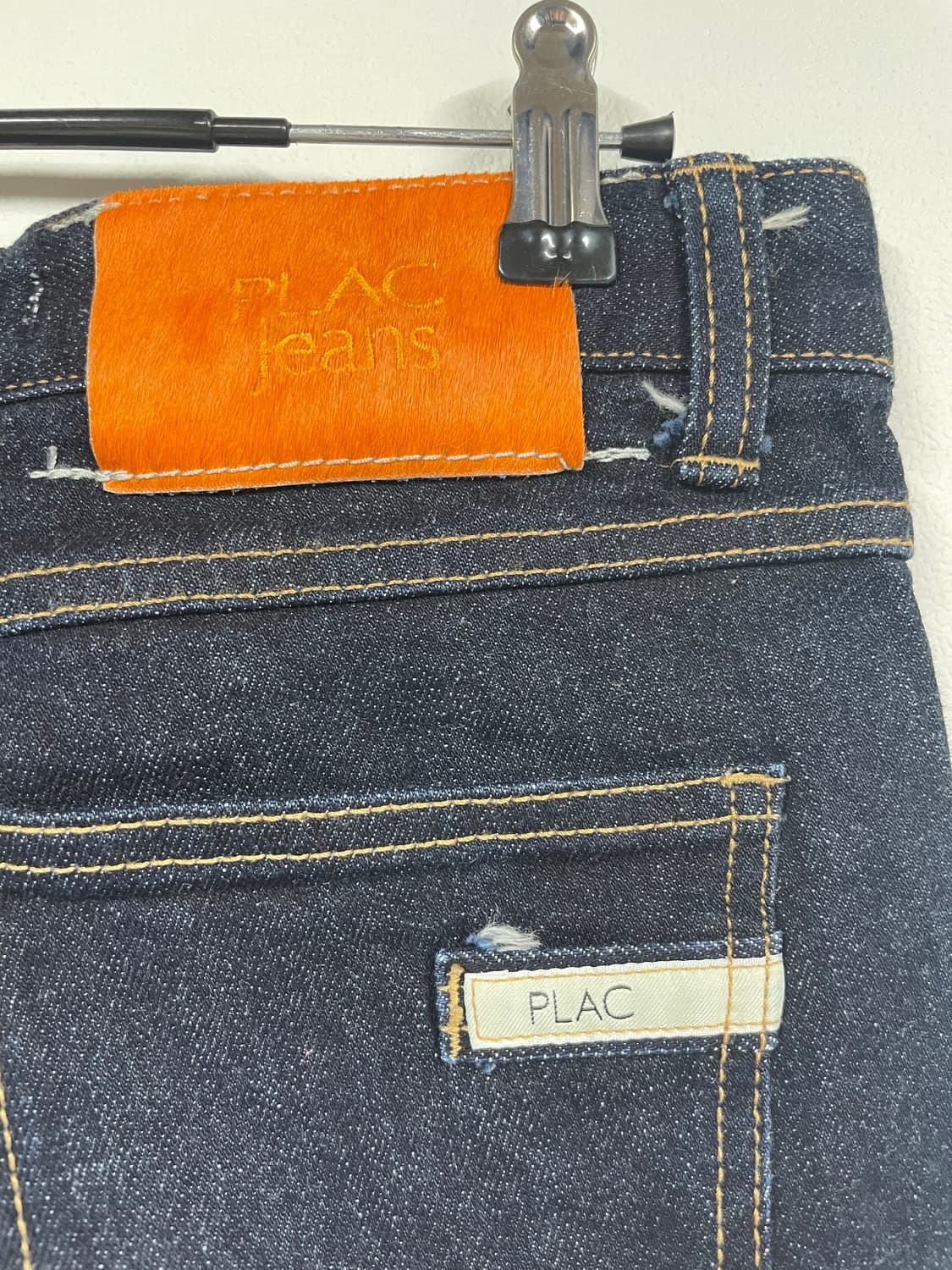 플랙진 데님팬츠 다크 블루 상품이미지4