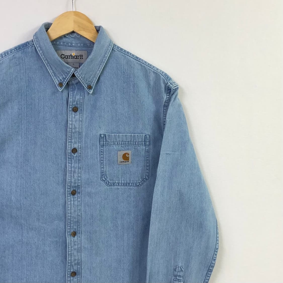 L 칼하트 데님 셔츠 상품이미지1