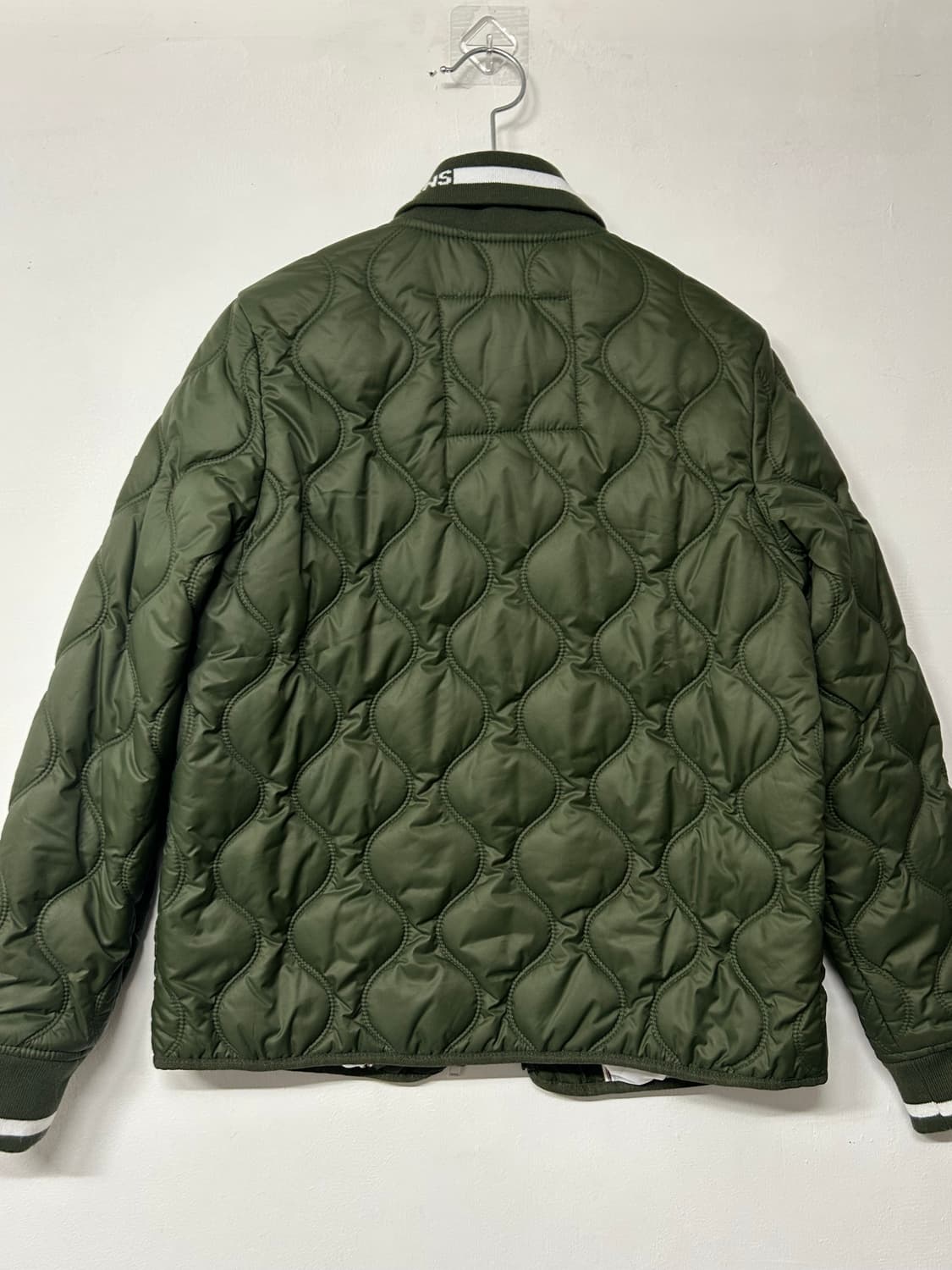 타미힐피거 퀄팅 패딩 카키 xs 상품이미지9