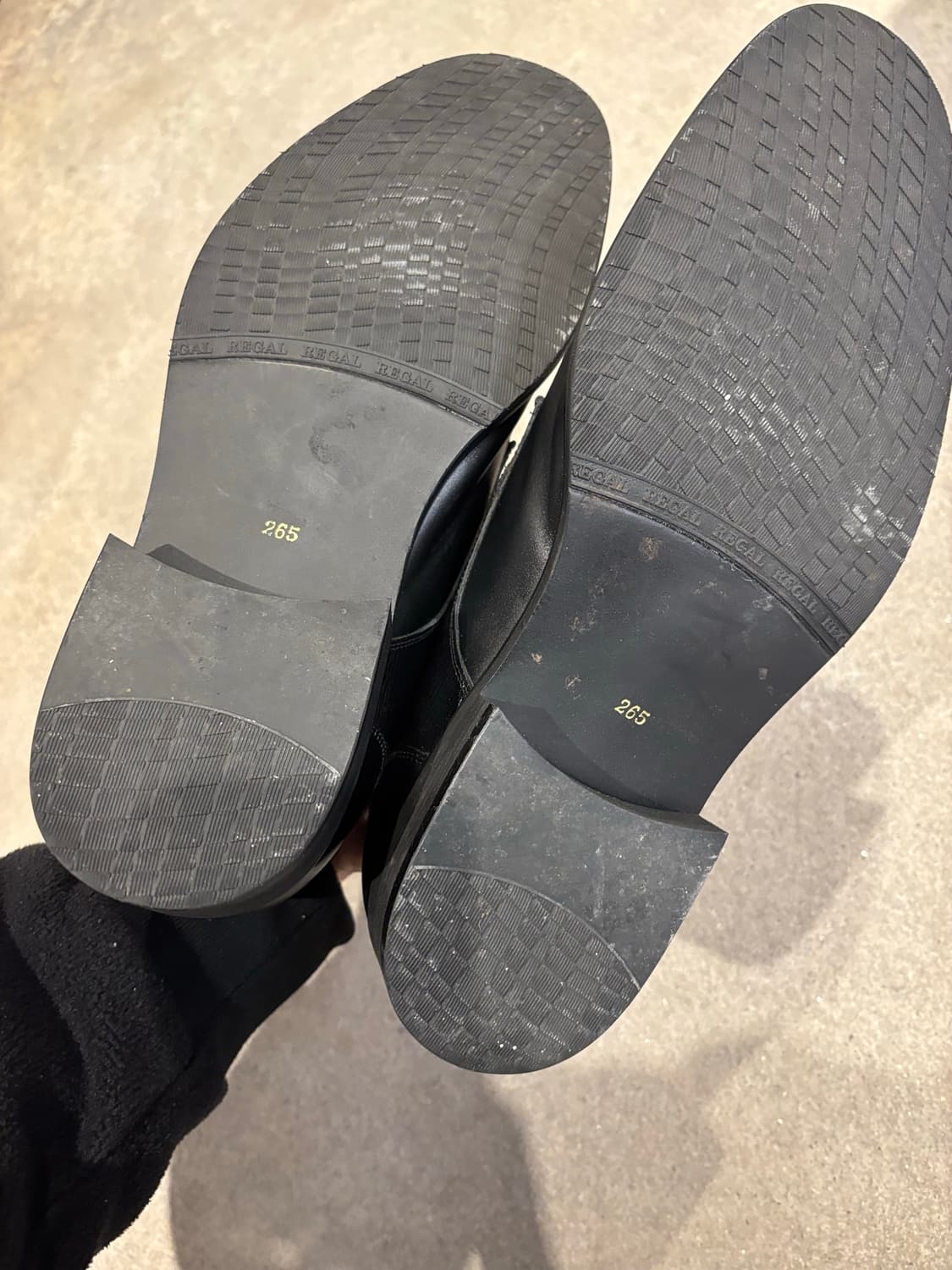 리갈 남성 U-TIP 옥스포드 가죽구두 상품이미지5