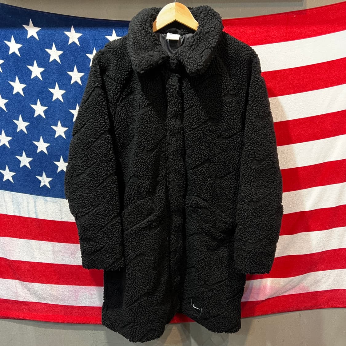 나이키 스우시 셰르파 플리스 코트 상품이미지1