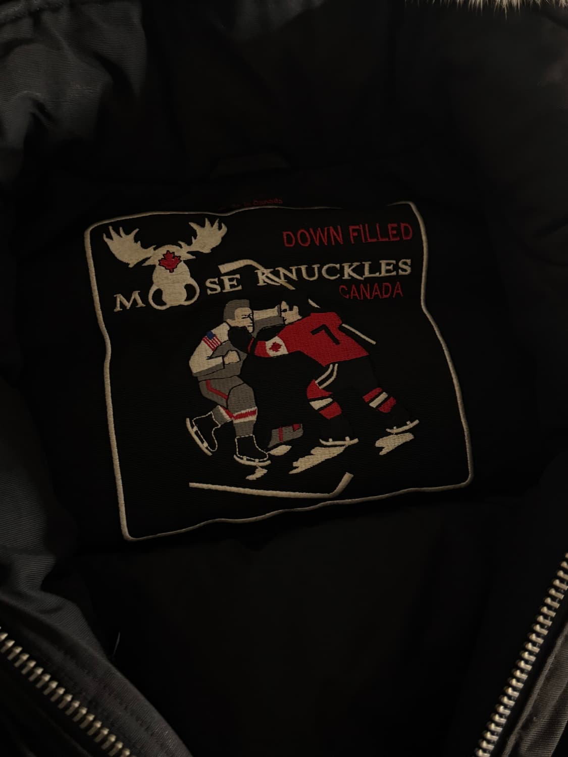 무스너클 발리스틱 봄버 패딩 화이트퍼 상품이미지5