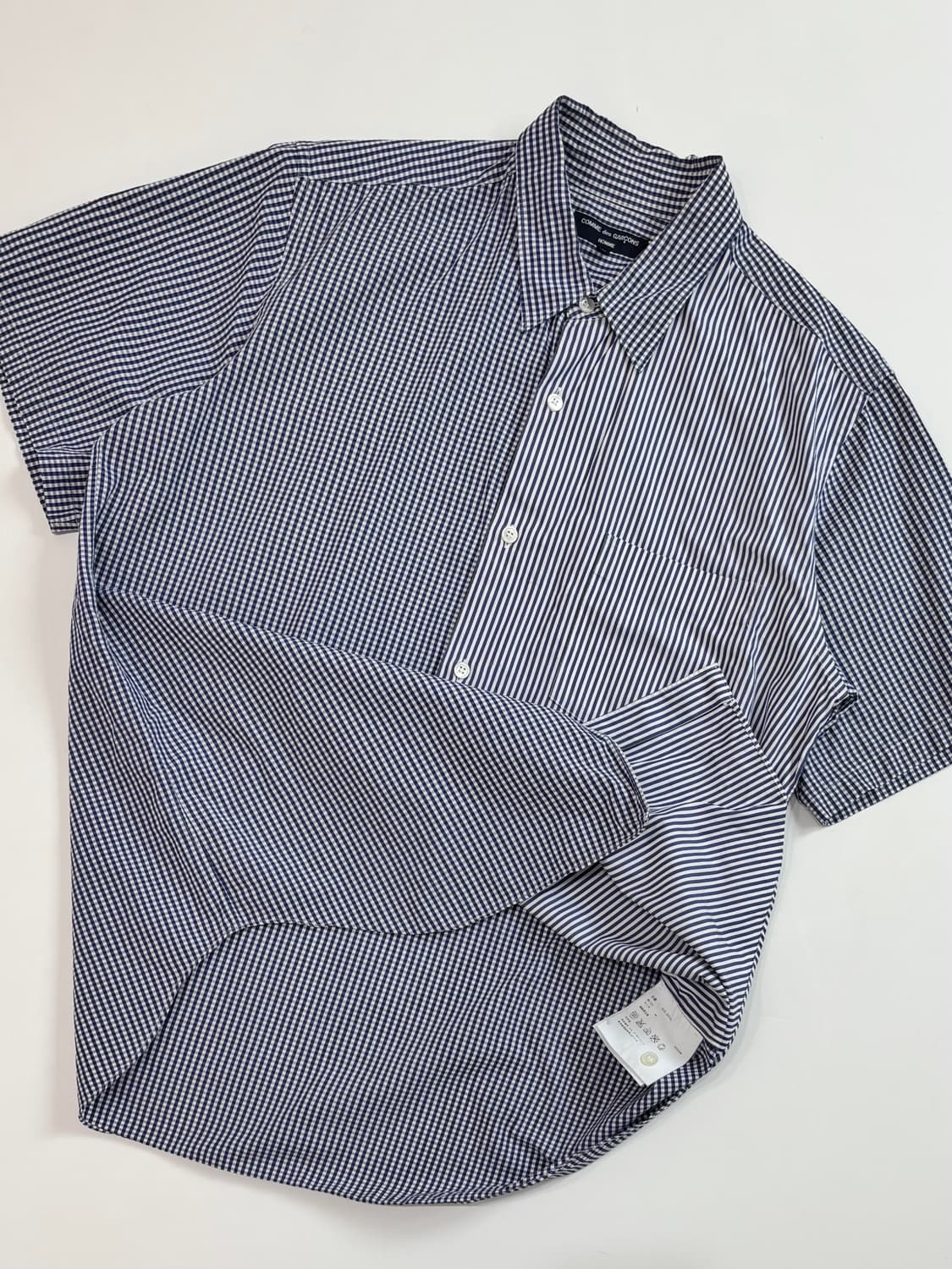 Comme des garcons homme 꼼데가르송 옴므 반팔 셔츠 상품이미지1