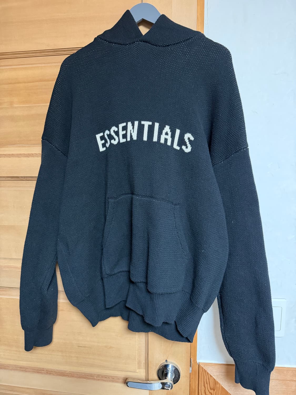 에센셜 니트후드팝니다 상품이미지2