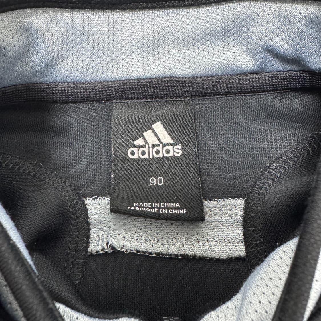 아디다스 04-05 레알마드리드 블랙 하프집업 상품이미지6