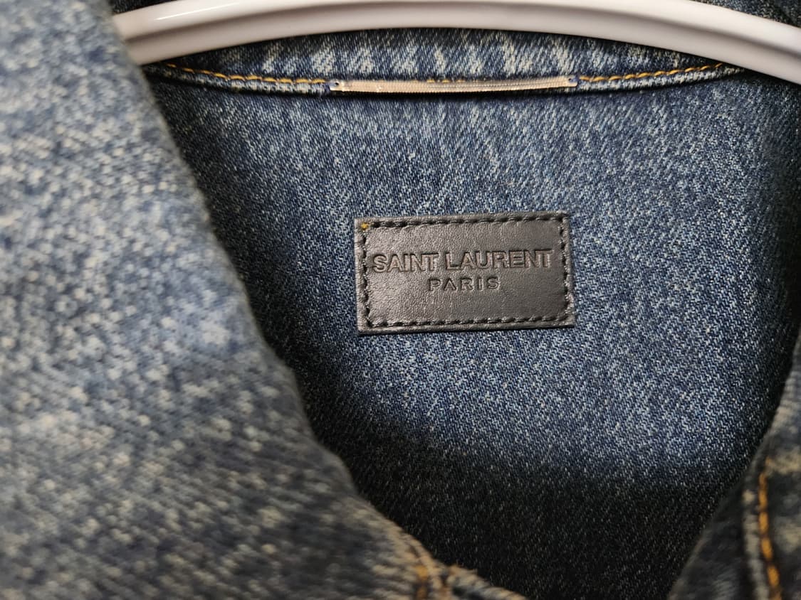 생로랑 퍼머넌트 녹워싱 데님자켓  상품이미지2