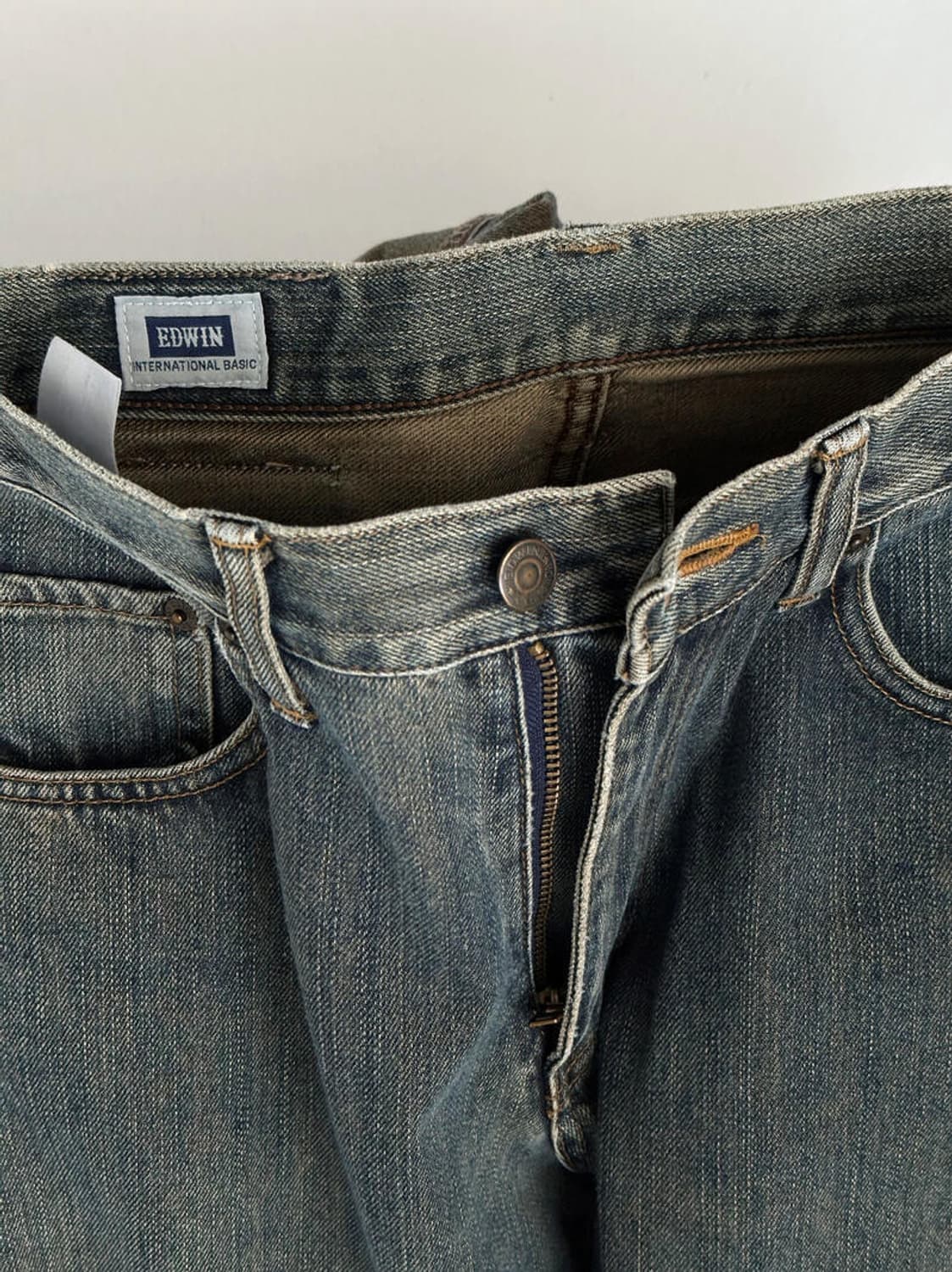 5pkt Denim wide straight pants 상품이미지3