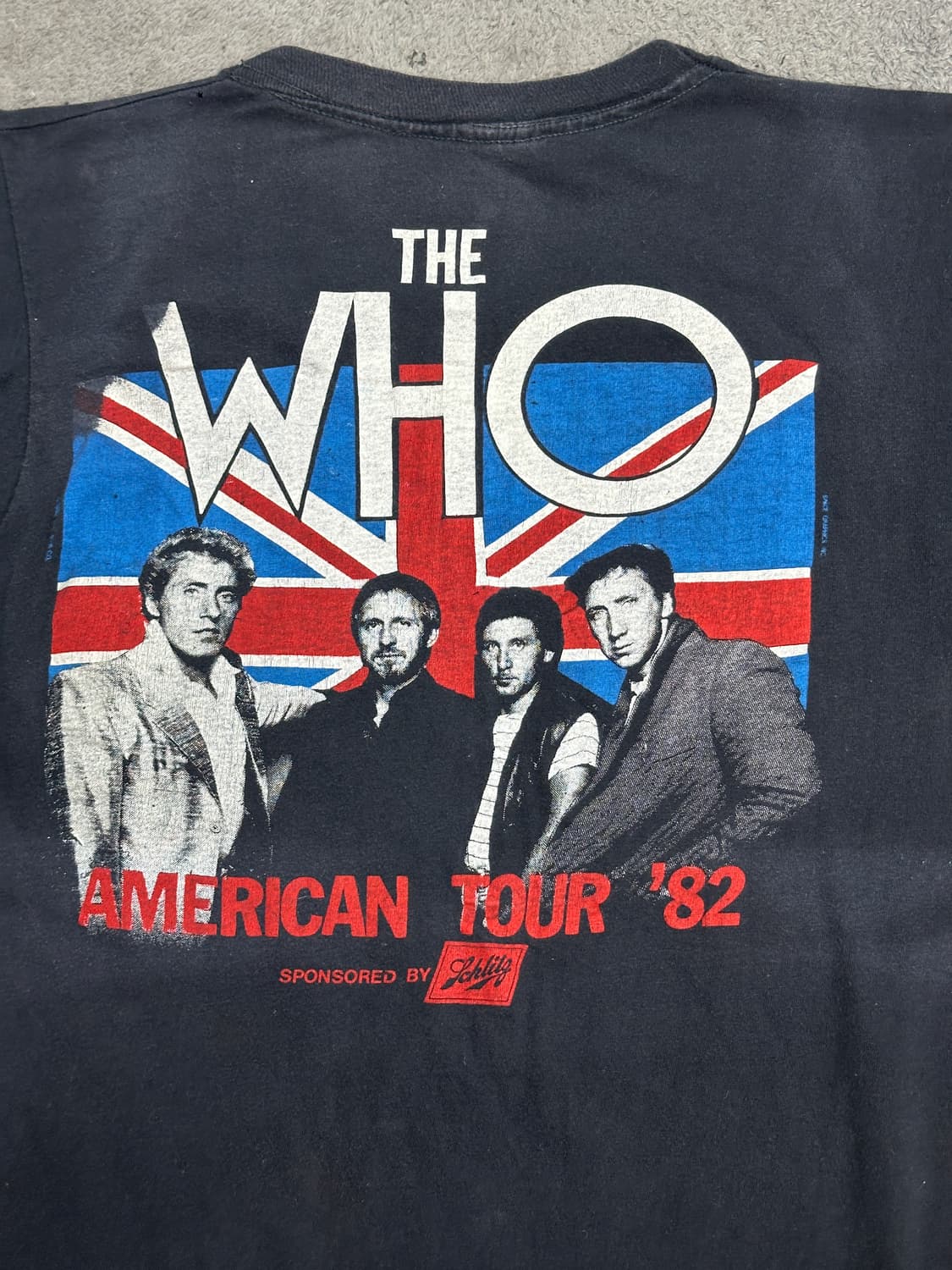 1982' The Who 아메리칸 투어 티셔츠 L 상품이미지4