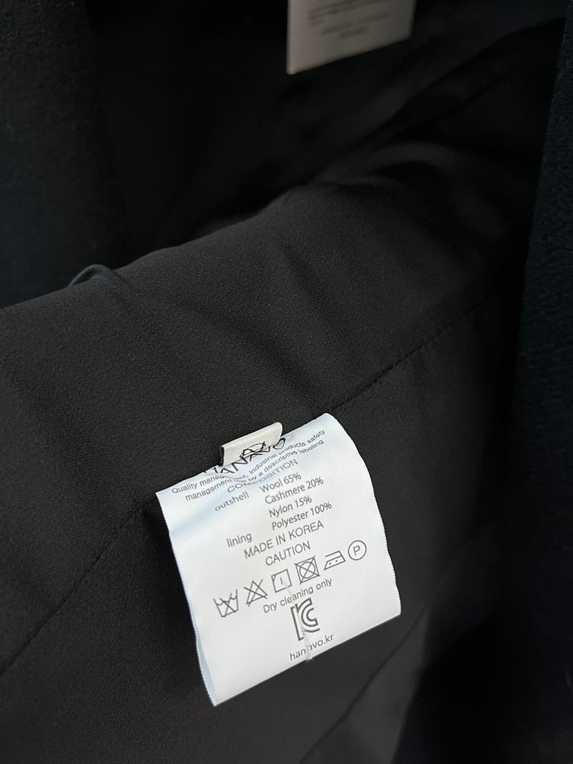 여) 하나보 신형 캐시미어 피코트  상품이미지8