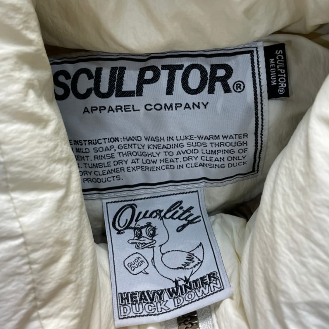 105 스컬프터 푸퍼 패딩 상품이미지3