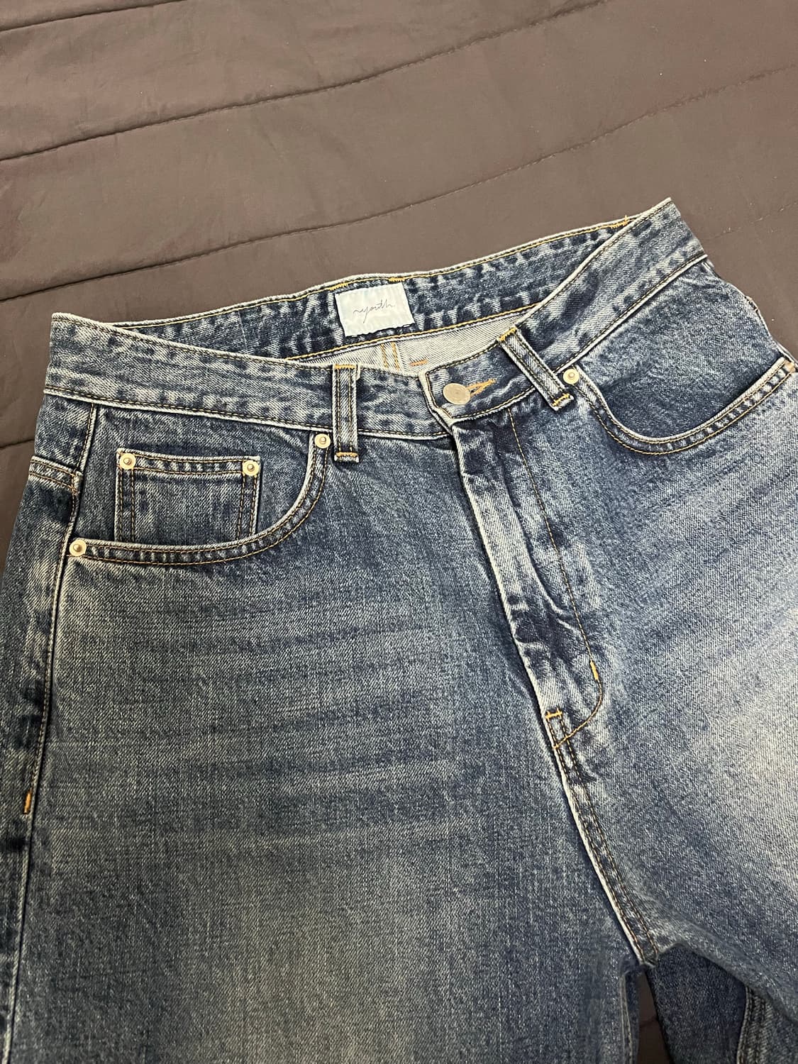 유스 와이드 데님 팬츠 - M(Long) W32 L32 상품이미지1