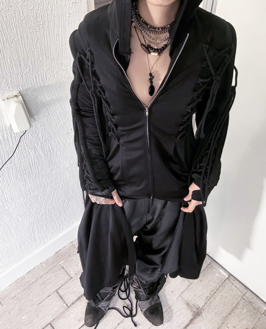 harajukufromm punk oriental dress jacket 상품이미지2