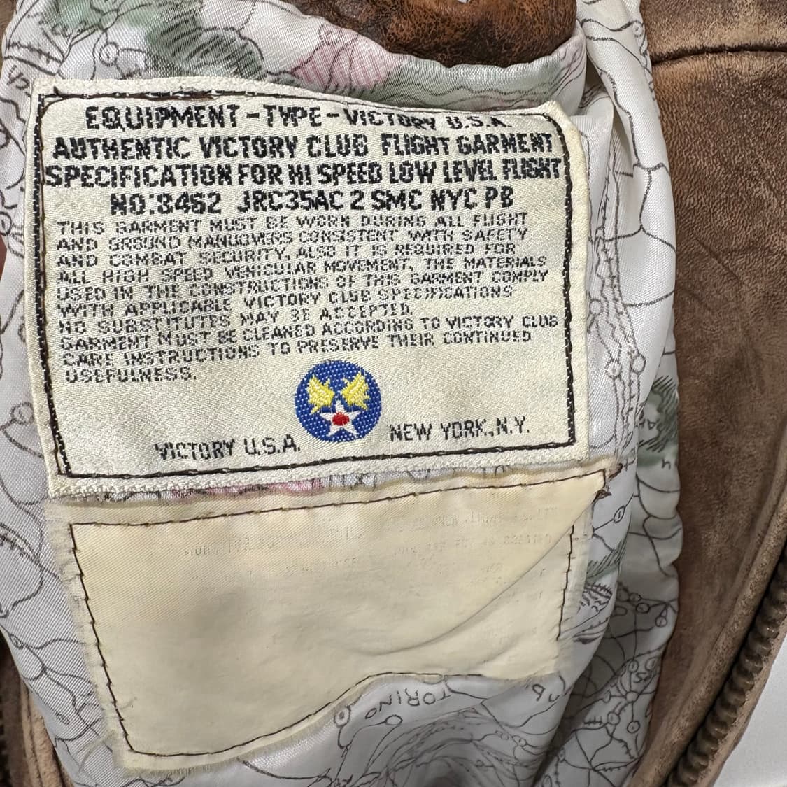 아비렉스 U.S NAVY G-1 레더자켓 상품이미지5