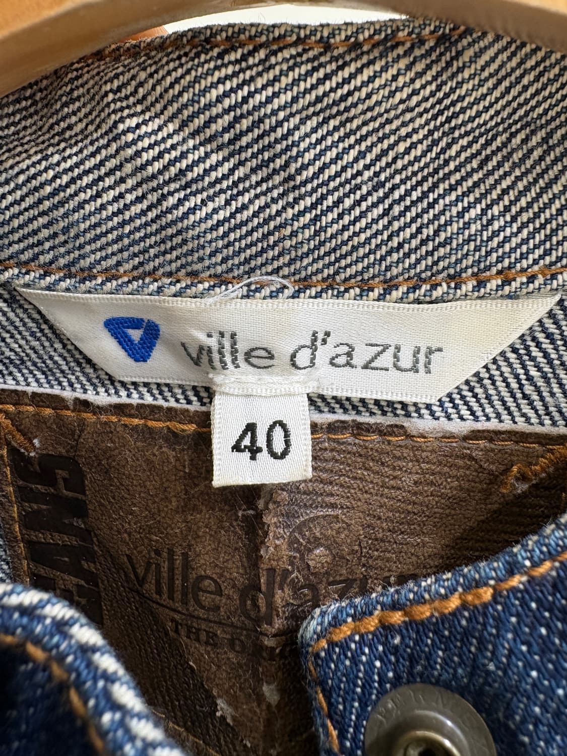 VILLE DAZUR (Made in Japan) 데님자켓 상품이미지6