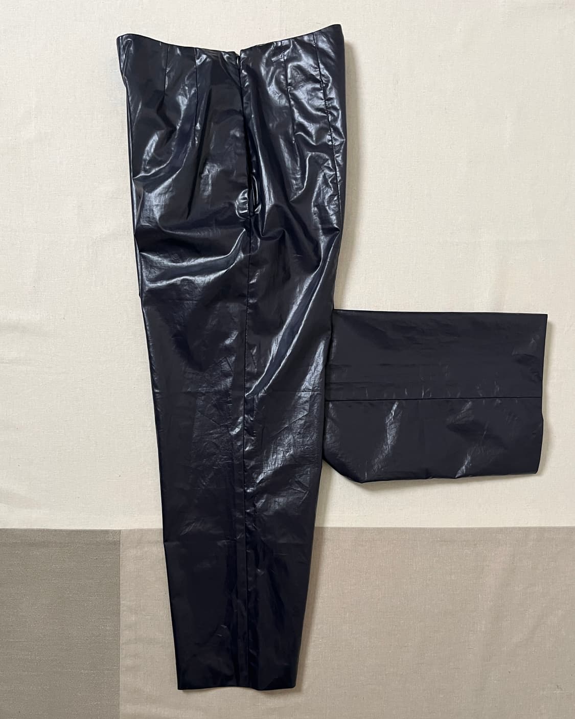 질샌더 폴리우에탄 코팅 와이드 팬츠 jil sander  상품이미지3