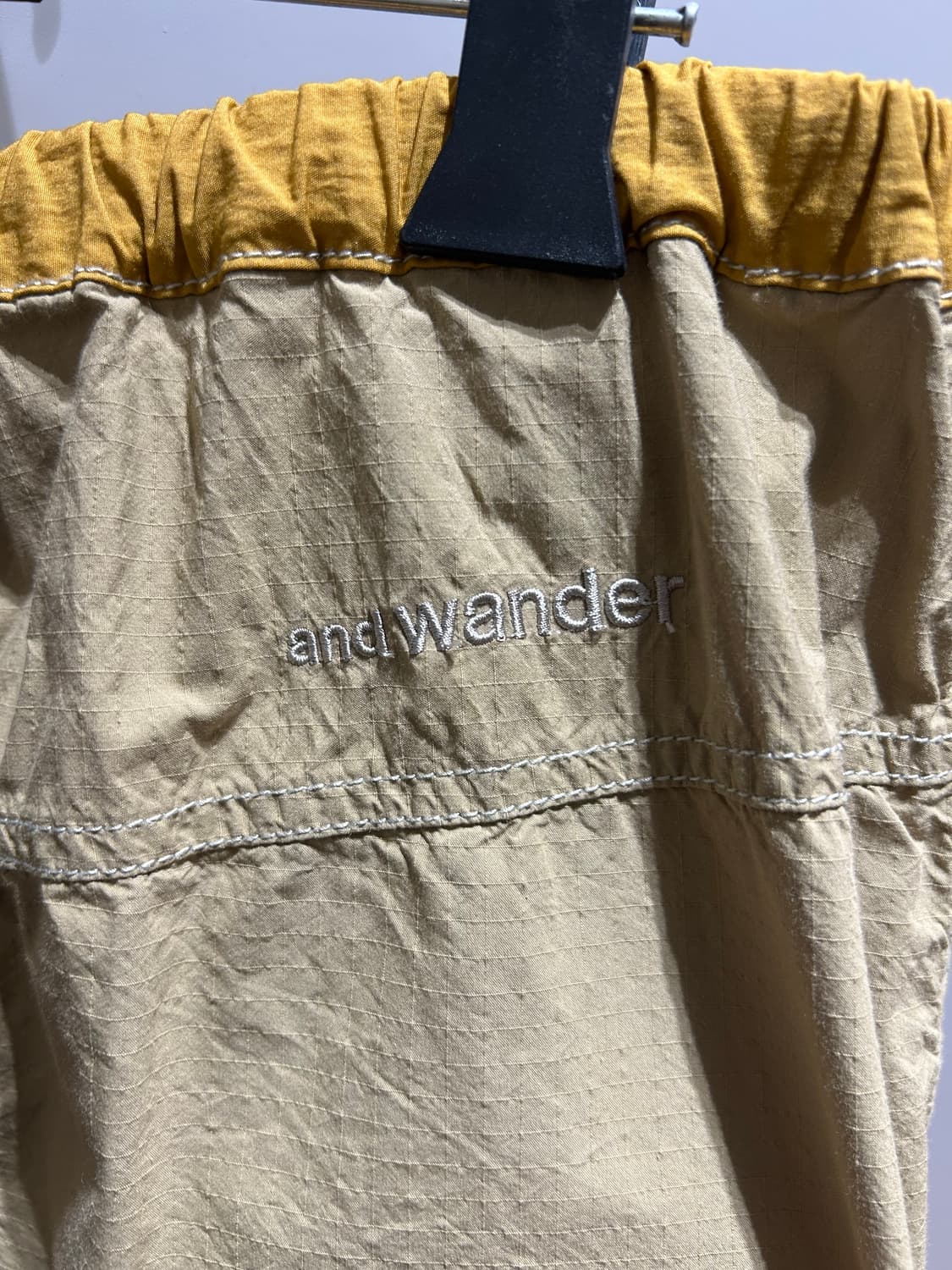 앤드원더 카고 투톤 스커트 상품이미지3