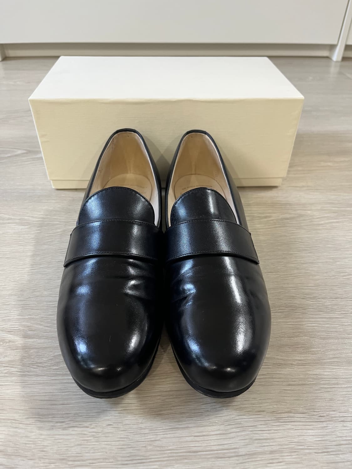풋더코쳐 foot the coacher  프렌치 로퍼 블랙 9 (270) 상품이미지1