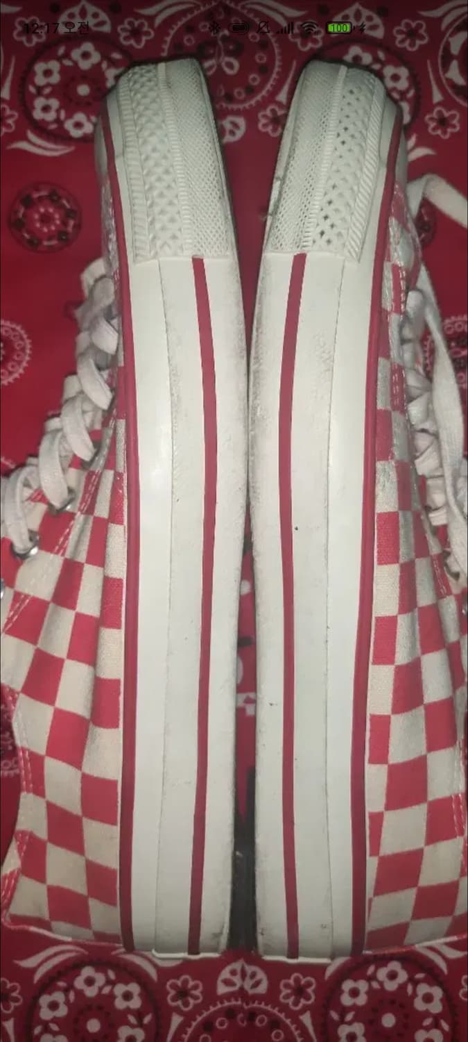 90s~00s 컨버스 로우 체커보드 9 사이즈 상품이미지3