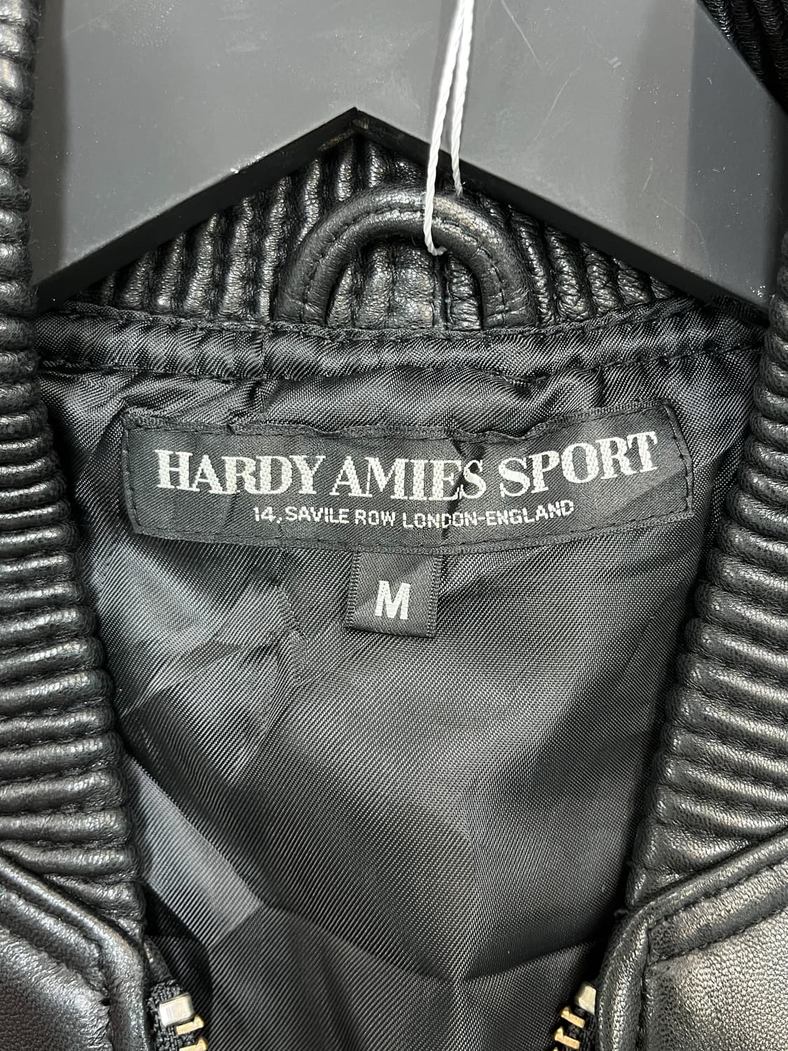 하디 에이미 스포츠 90's 재팬 스티치 엠브로이더드 레더 바시티 자켓 상품이미지8