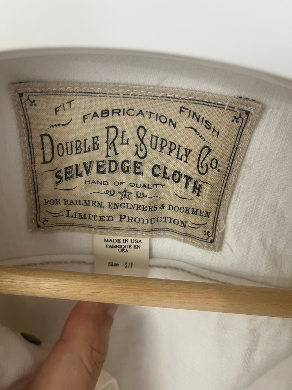 더블알엘 RRL 화이트 셀비지 2세대 자켓 (S) 상품이미지4