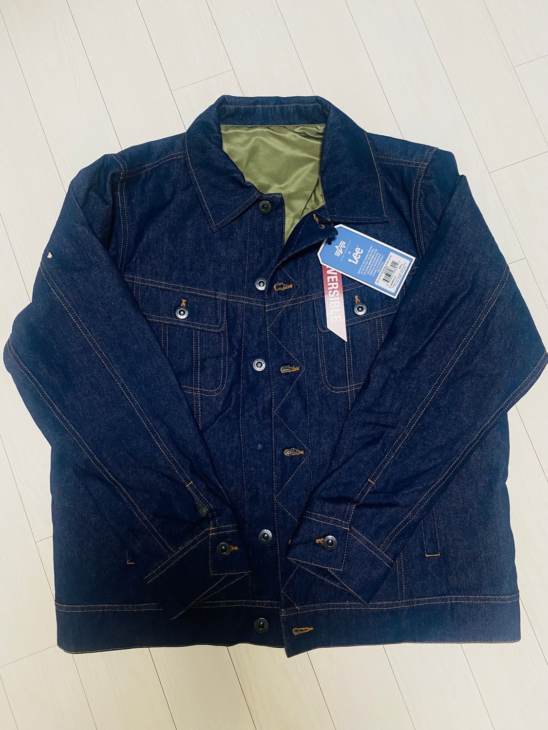 Lee X Alpha Industries 리버시블  자켓 상품이미지7