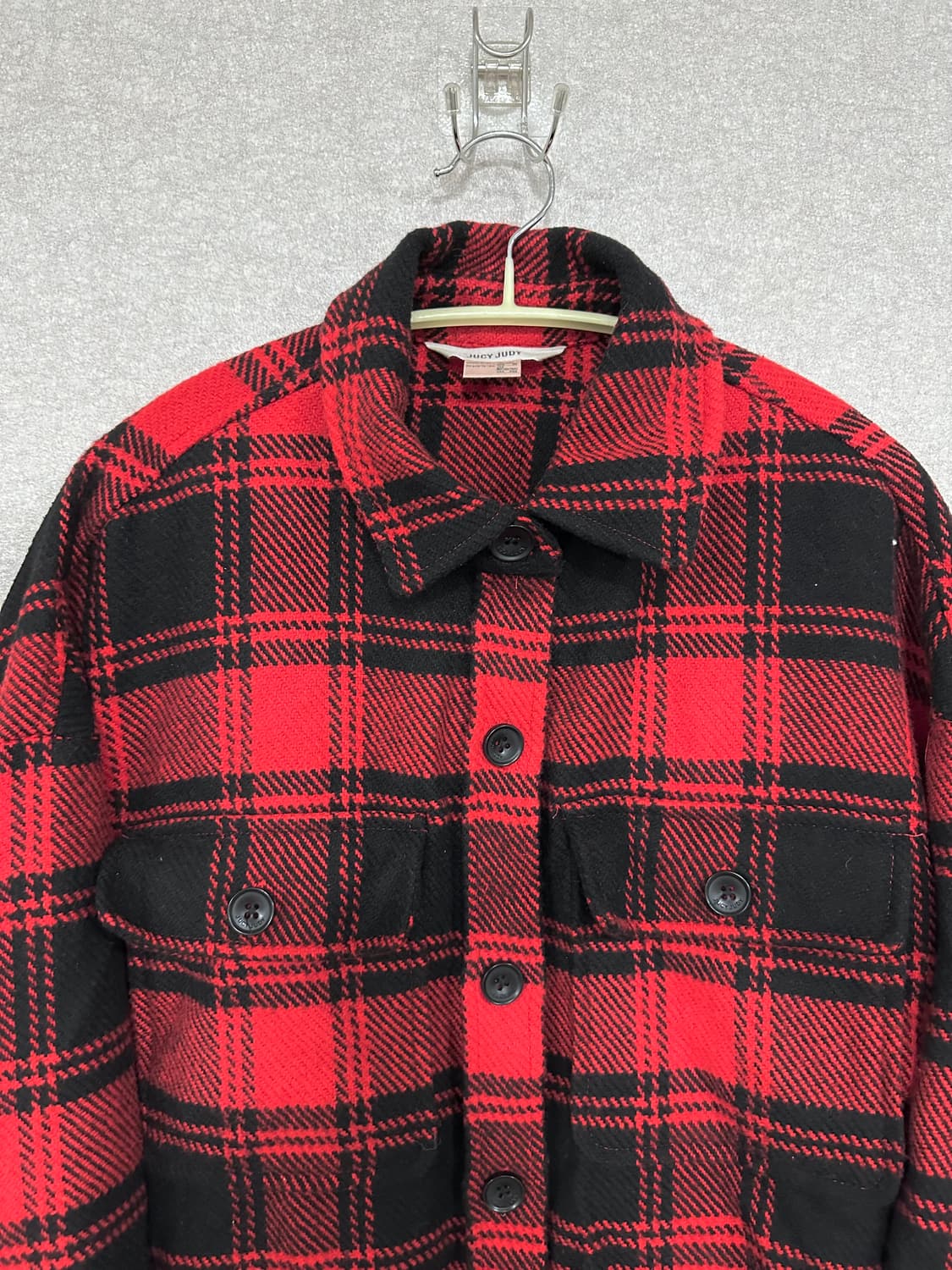 쥬시쥬디 울 혼방 셔츠자켓  상품이미지2