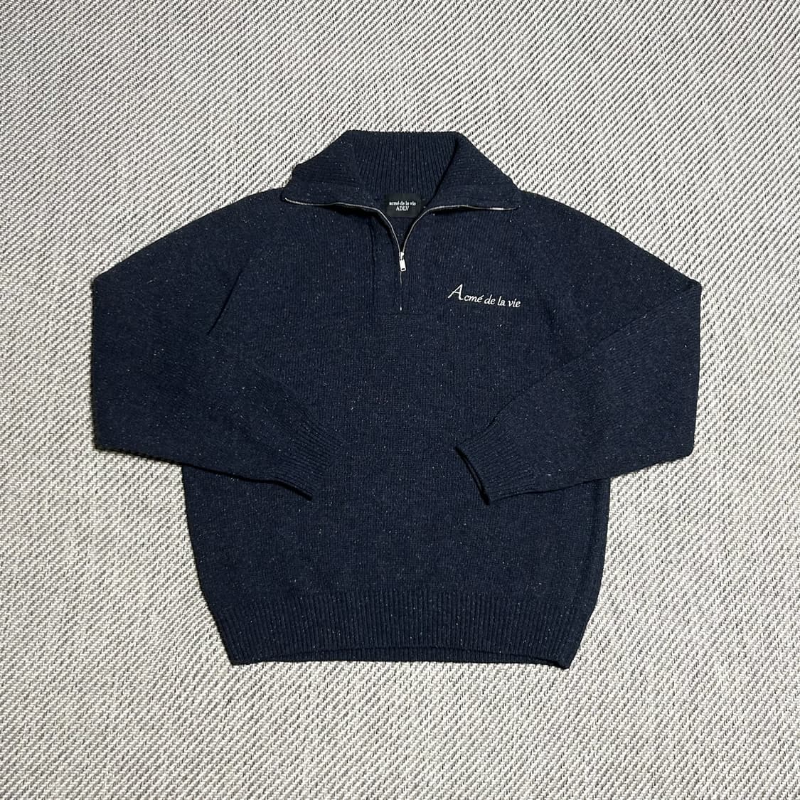 [L] Acme de la vie 아크메드라비 울 반집업 니트 상품이미지2