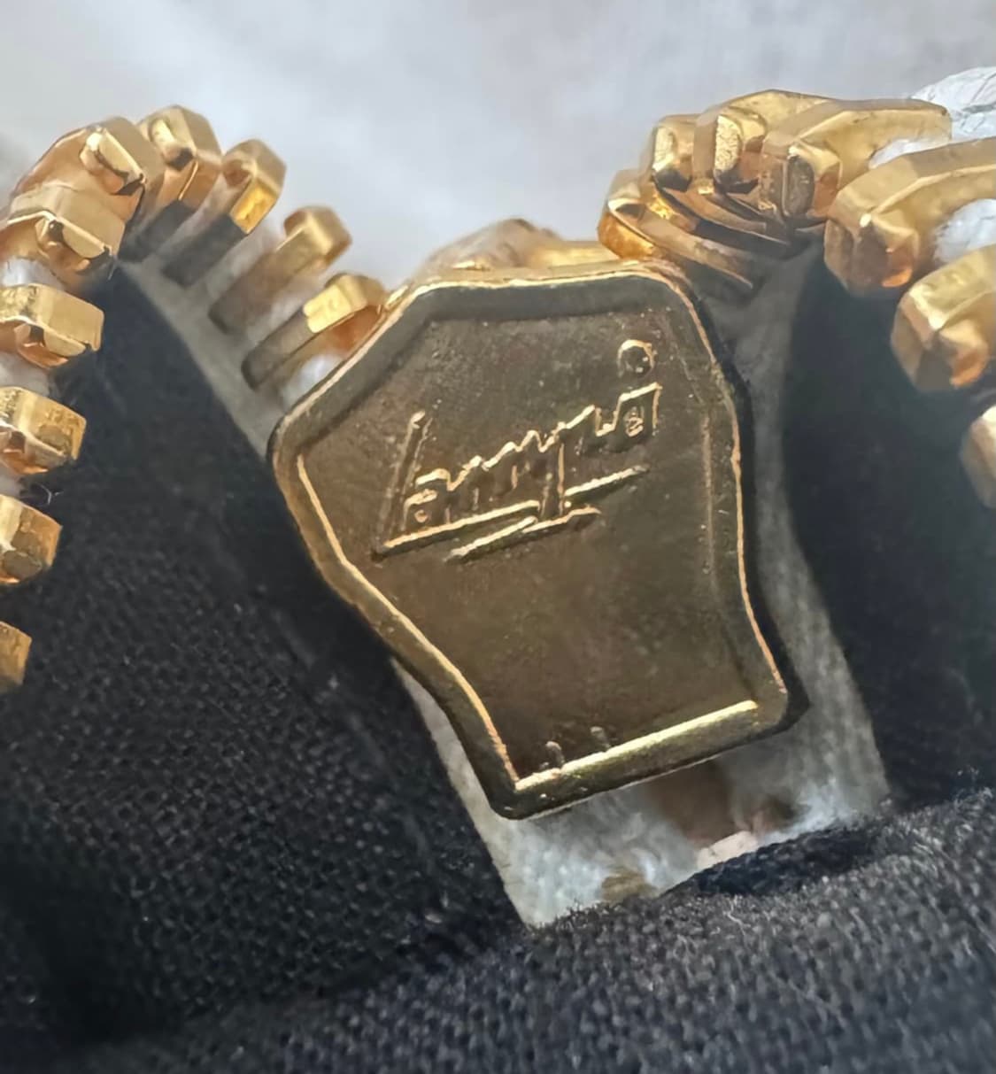 발렌시아가 램 스킨 브리프 아이보리 핸드백 상품이미지2