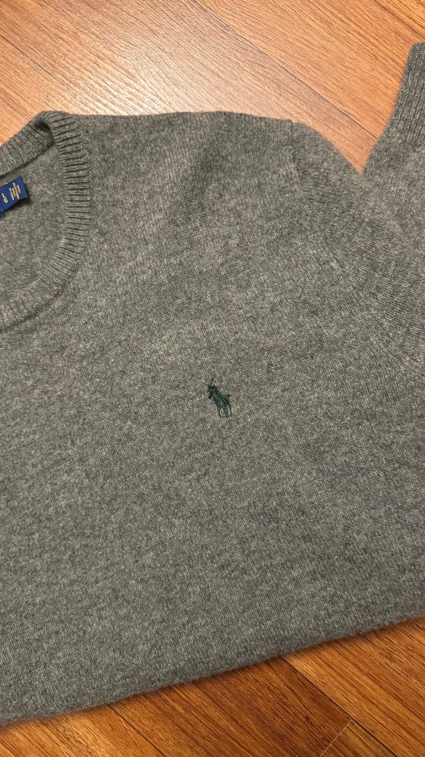 폴로 랄프로렌 니트 그레이 L 상품이미지5