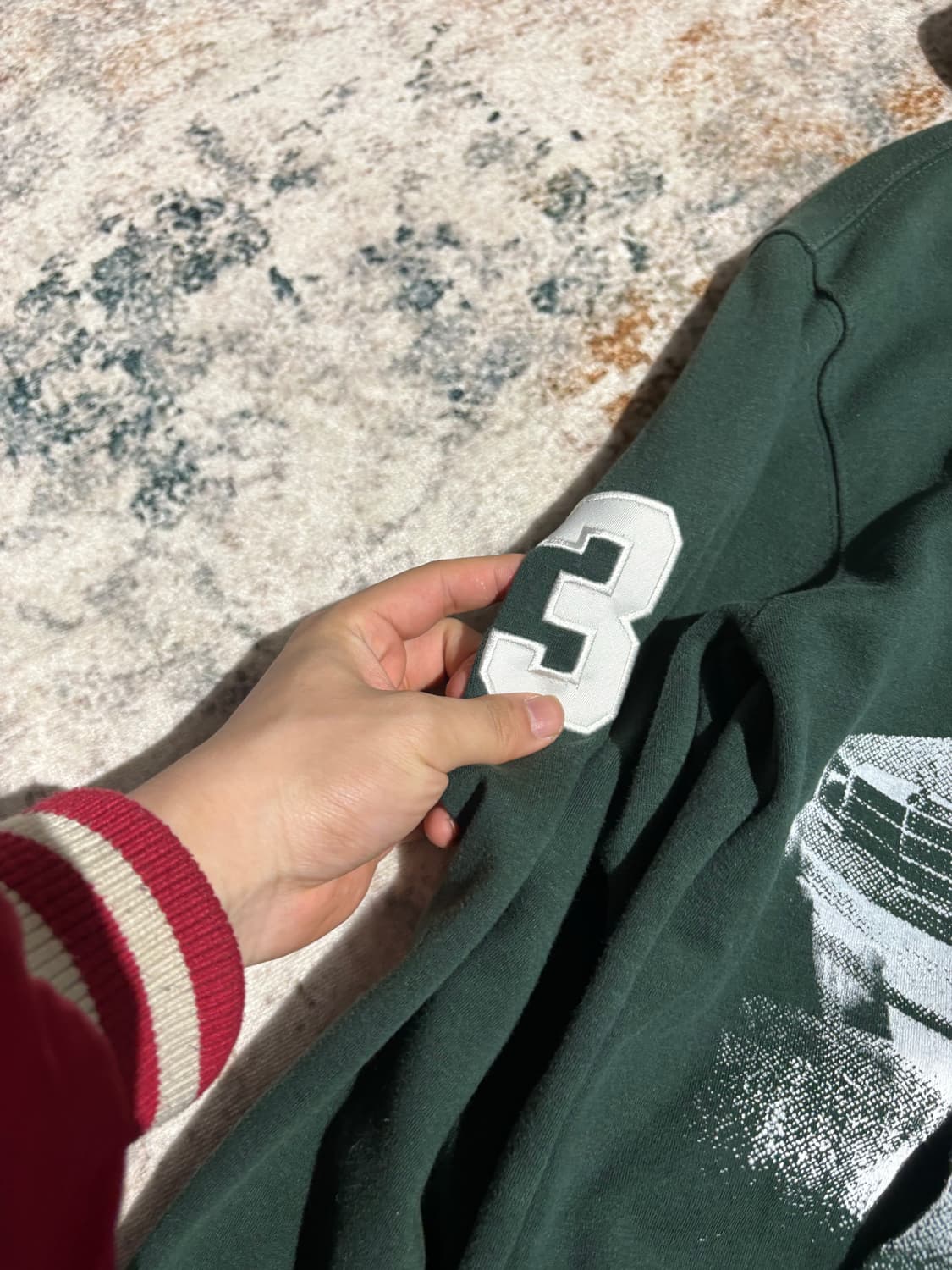 폴로 빅포니 프린팅 커스텀 후드 상품이미지3