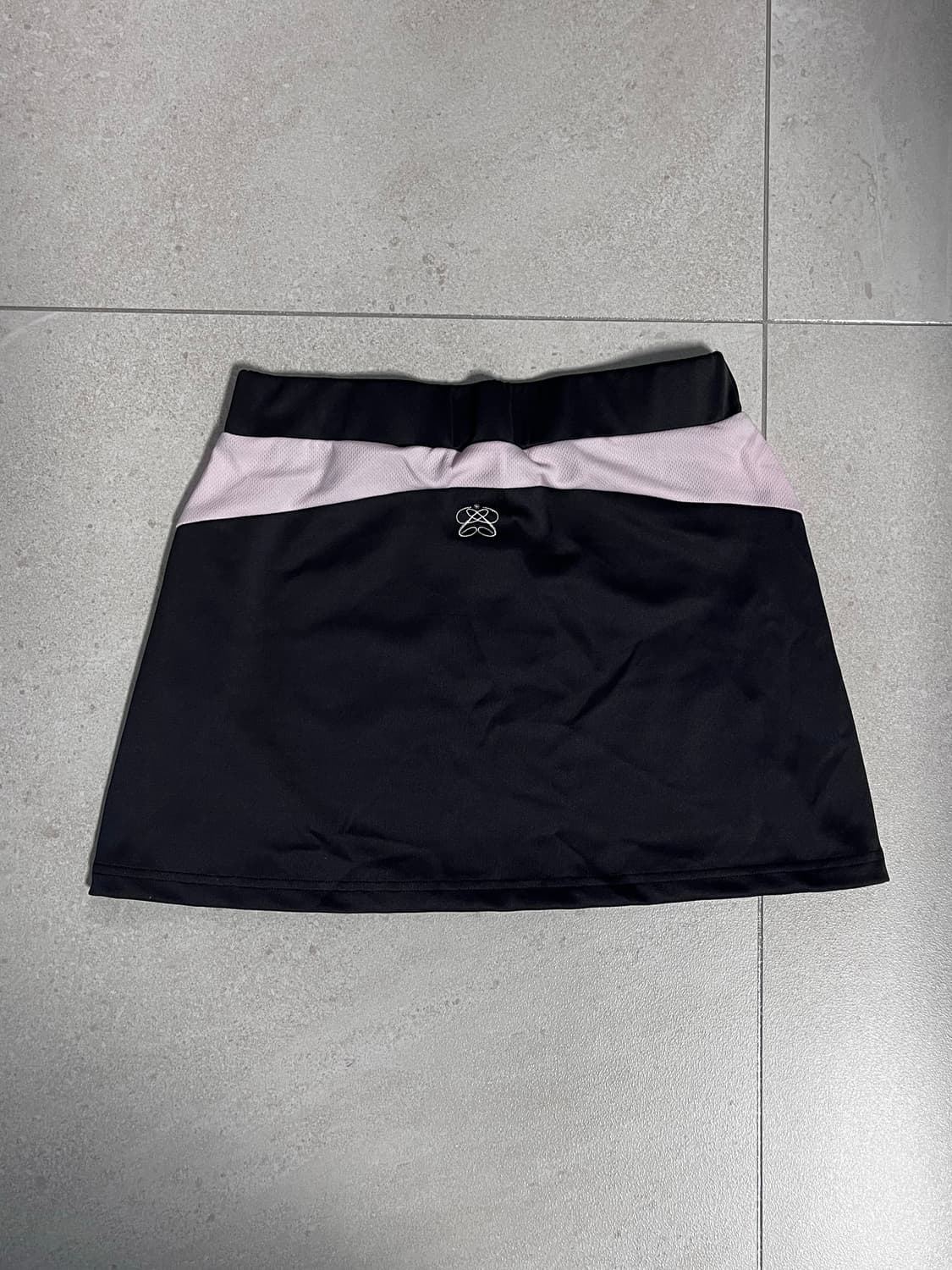 크랭크 바이커 쇼츠&스커트 세트_차콜 상품이미지6