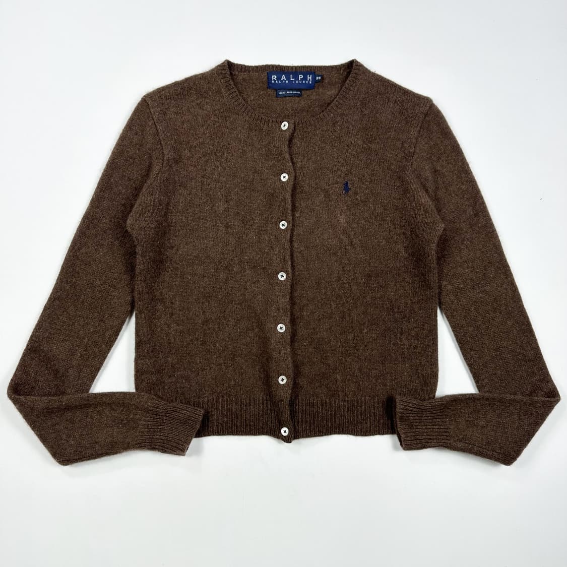 폴로 랄프로렌 포니 브라운 가디건 (실측 S 여성추천) 상품이미지2