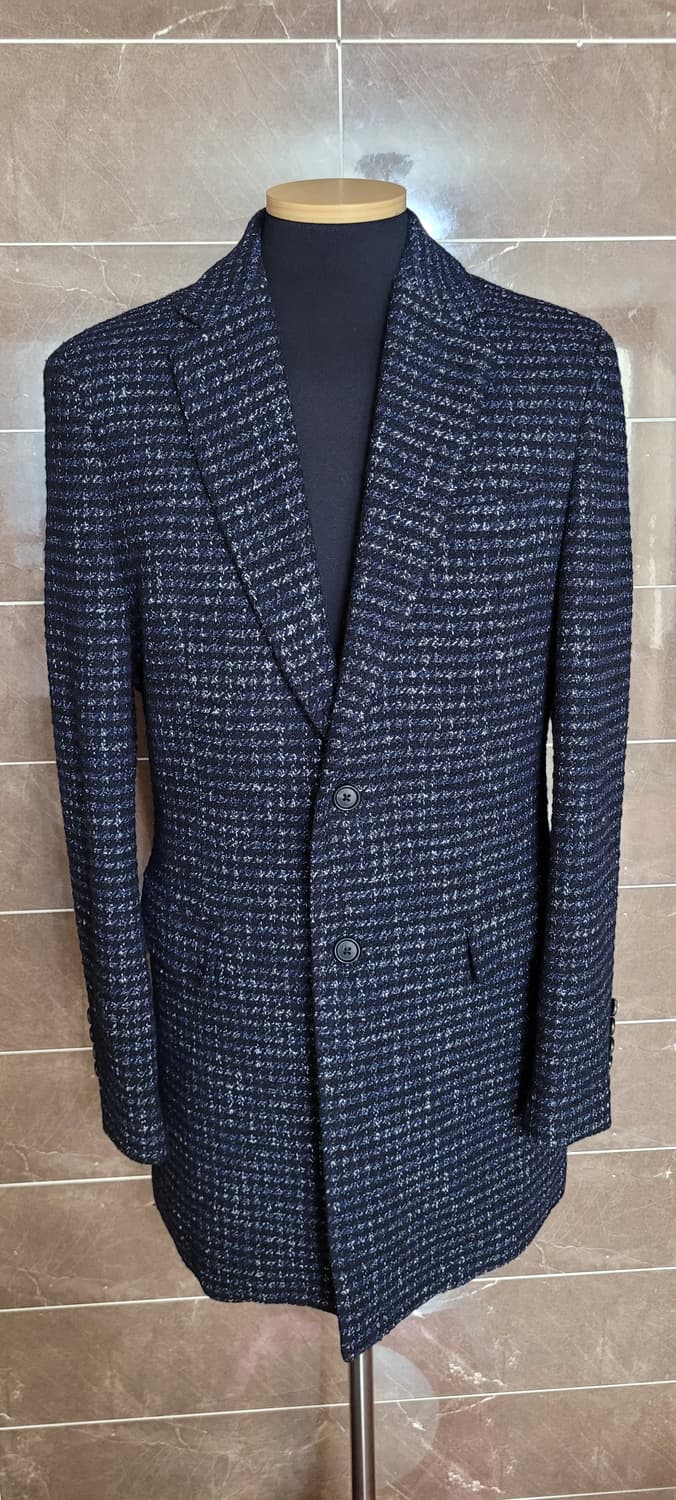 (남성100사이즈) SIEG 지이크 하프 코트(모60) 상품이미지2