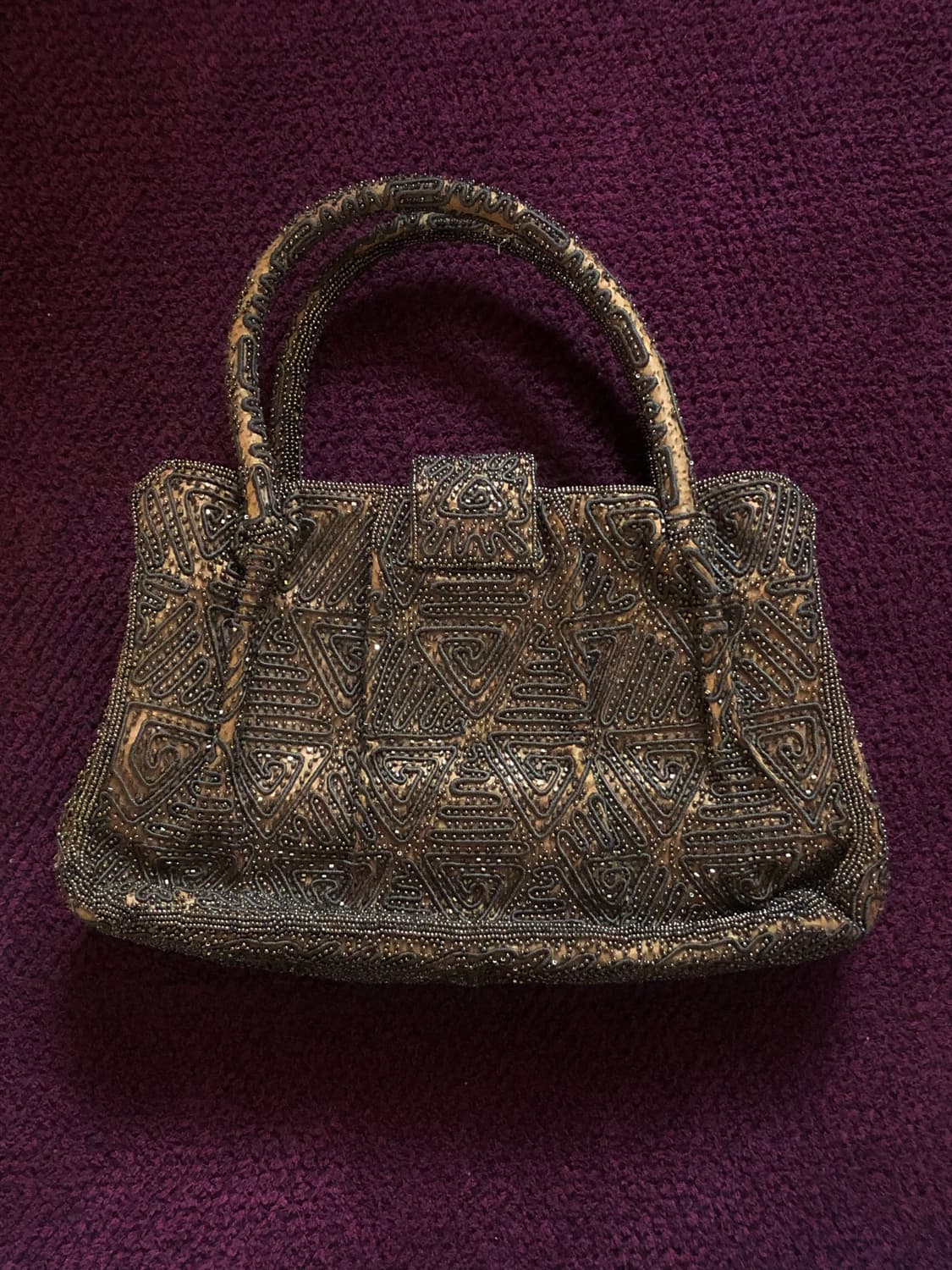 Beaded Tribal Pattern Handbag 상품이미지2