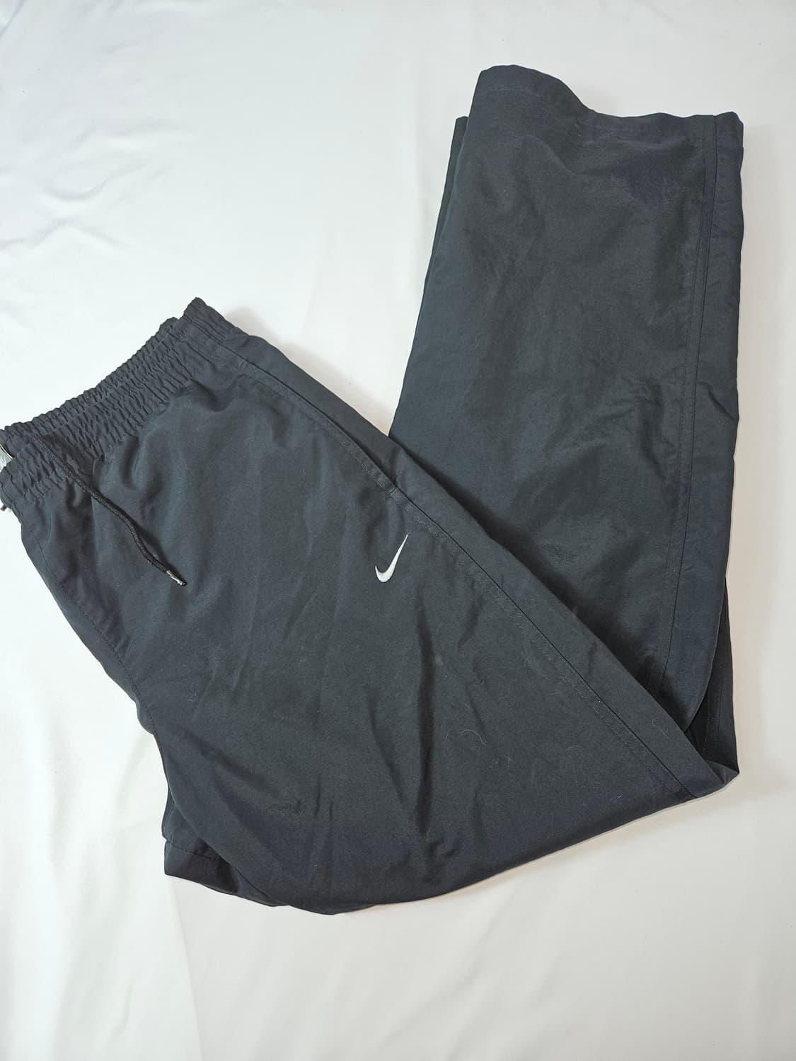 00s 나이키 메탈스우시 우븐 팬츠 바지 올드스쿨 블랙 L 상품이미지2