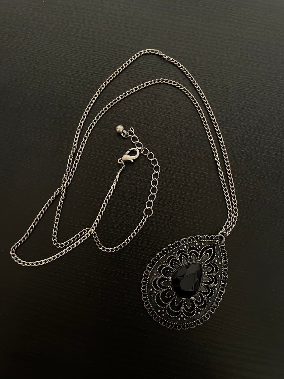 빈티지 오리엔탈 페어리 모리 물방울 목걸이 상품이미지2