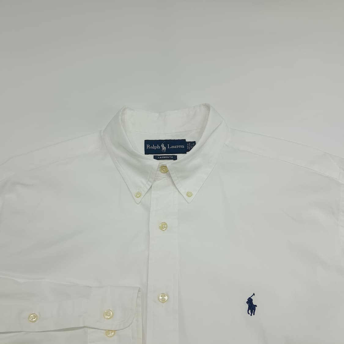 Co916 XL 폴로 랄프로렌 화이트 긴팔 셔츠 남방 상품이미지3