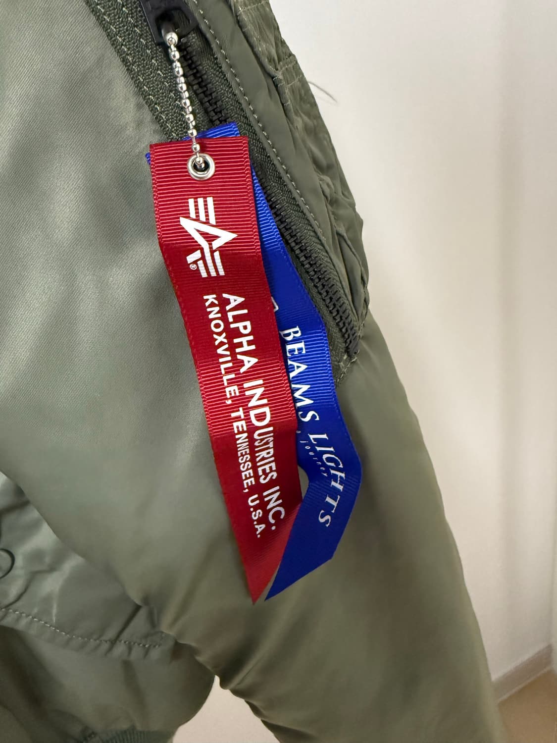 Beams light * Alpha 리버시블 ma-1 상품이미지4