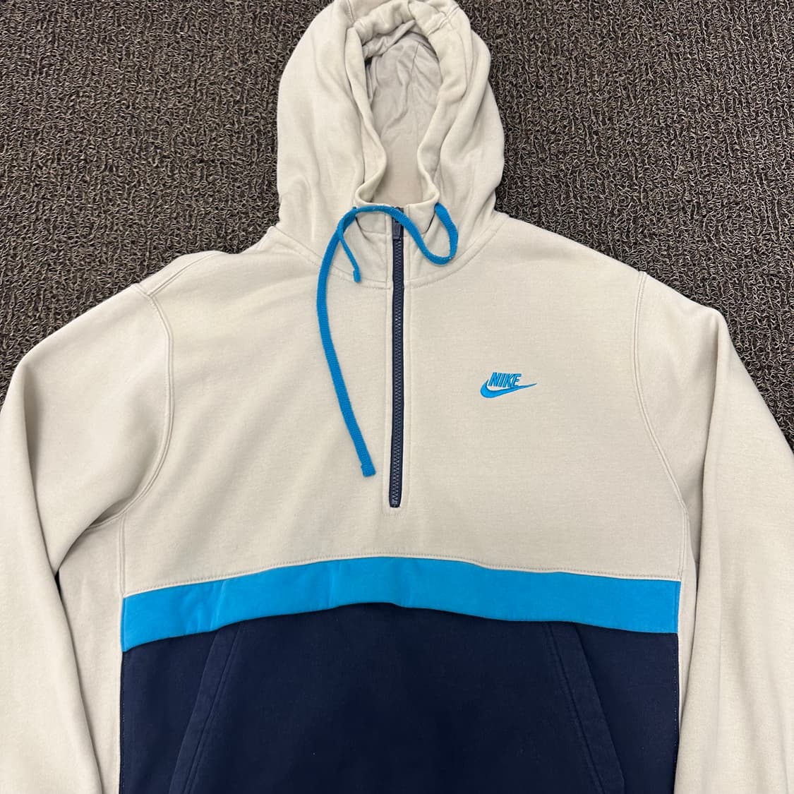 NIKE 나이키 반집업 기모 후드티셔츠 105(XL) 상품이미지2